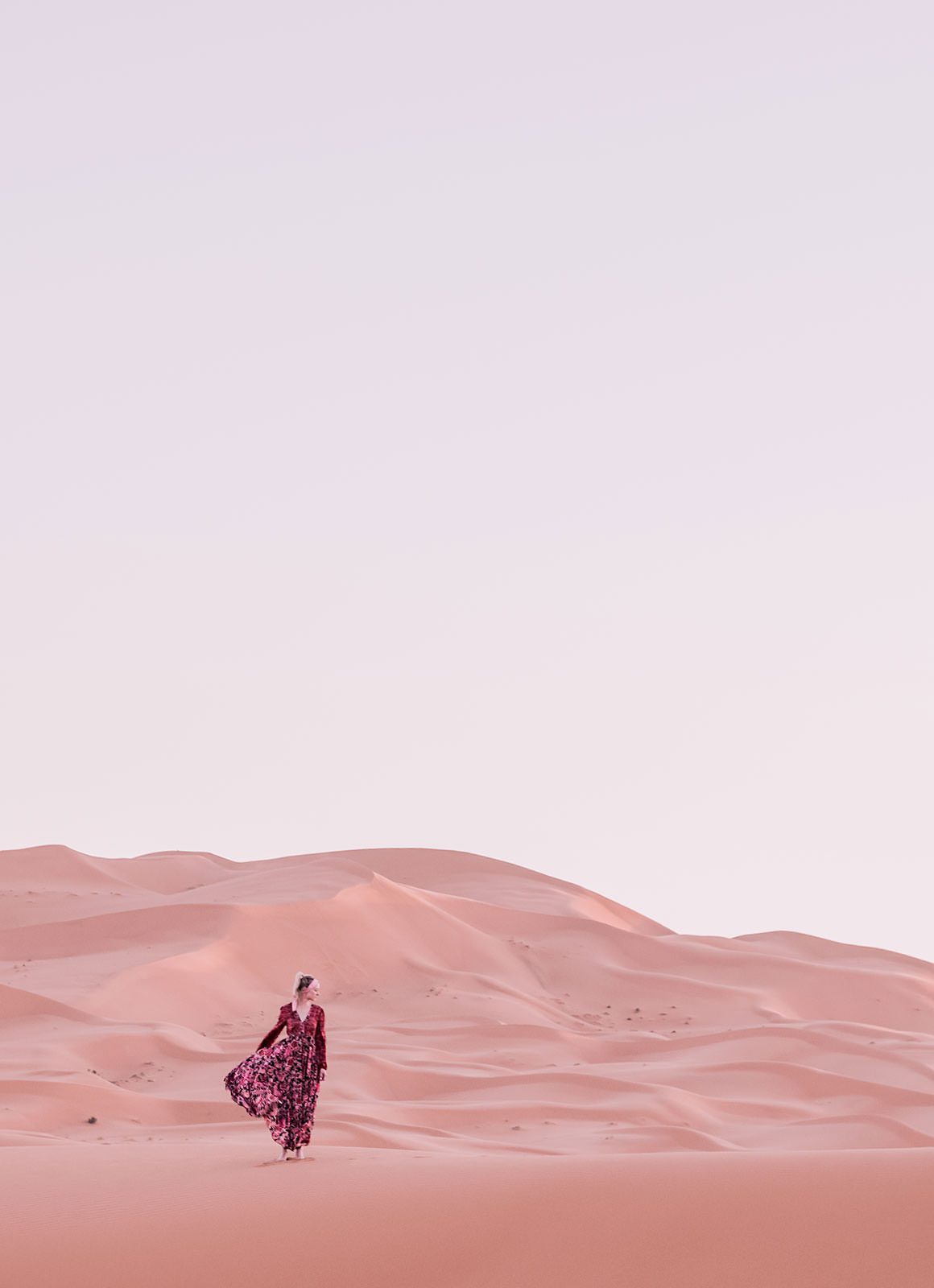 Glamping in the Sahara 